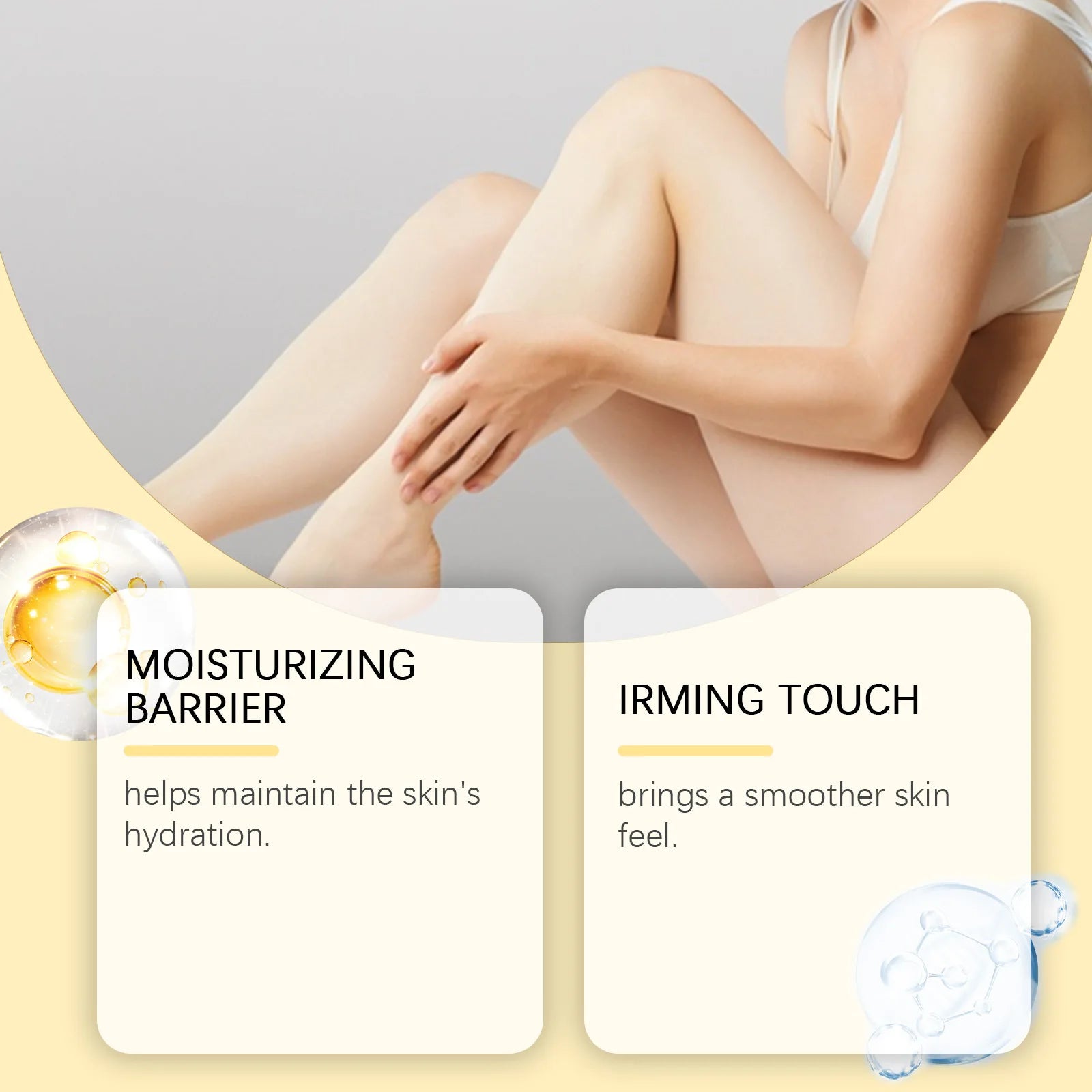 1PC Firming Body Cream Improve Sagging Skin Reduce Fine Lines Increase Elasticity Moisturizing Lifting Brighten Skin Care 237Ml